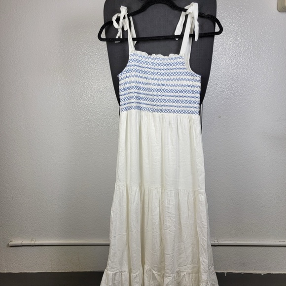 Lucky Brand Blue and White Maxi Dress - Picture 2 of 7